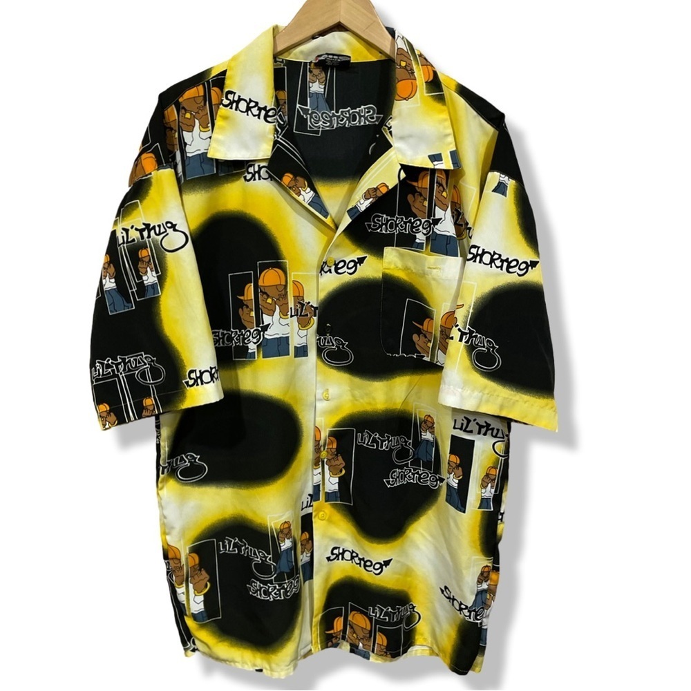 Vintage 90s/Y2K Lil Thug Graphic Shirt